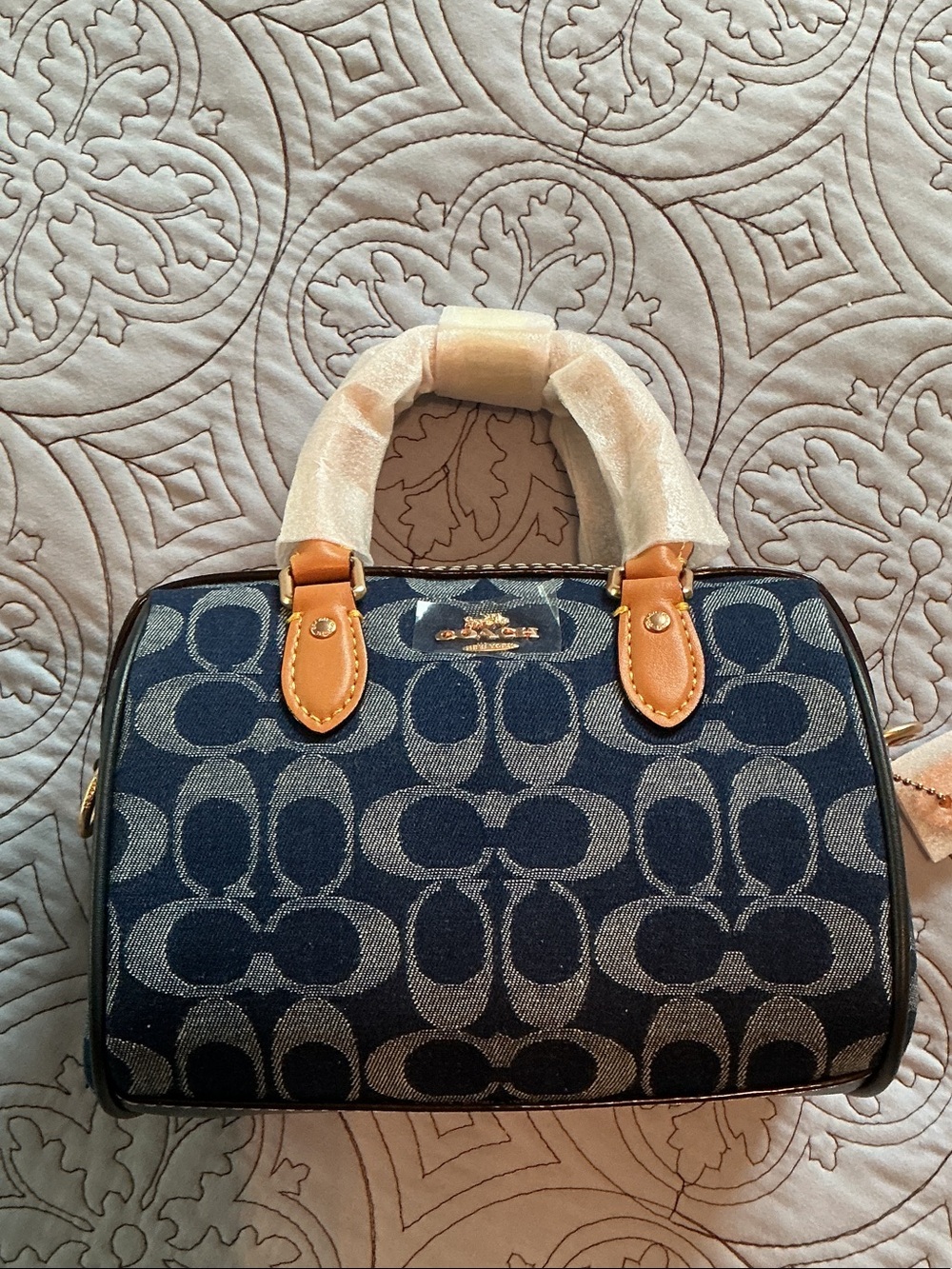Coach Mini Rowan Crossbody with Leather Handle